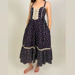 Gunne Sax Vintage Prairie Dress